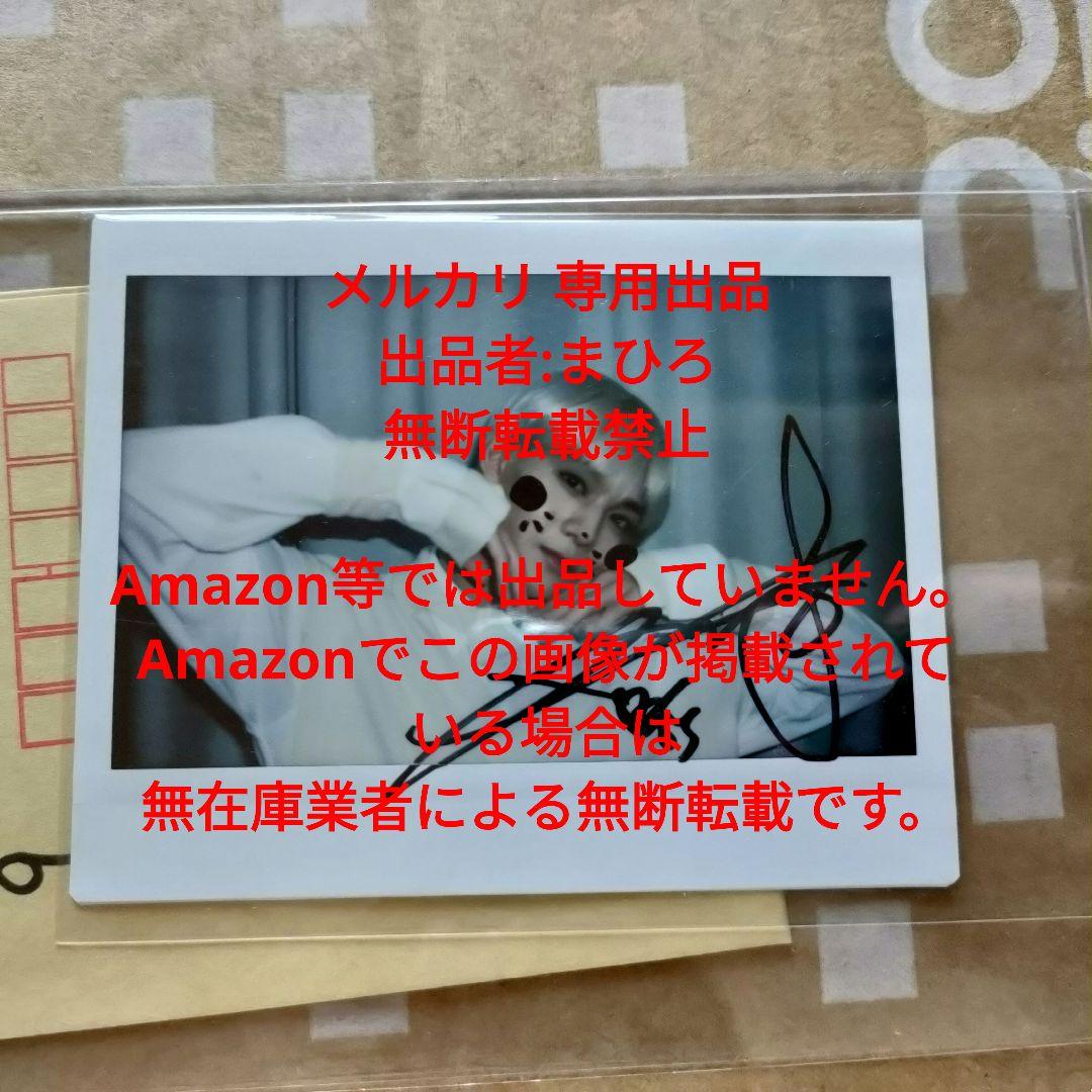 CIX 直筆サイン入り チェキ All For You ジニョン 店舗限定特典 CIX ジニョン サイン入りチェキ 直筆サイン入り チェキ All For You