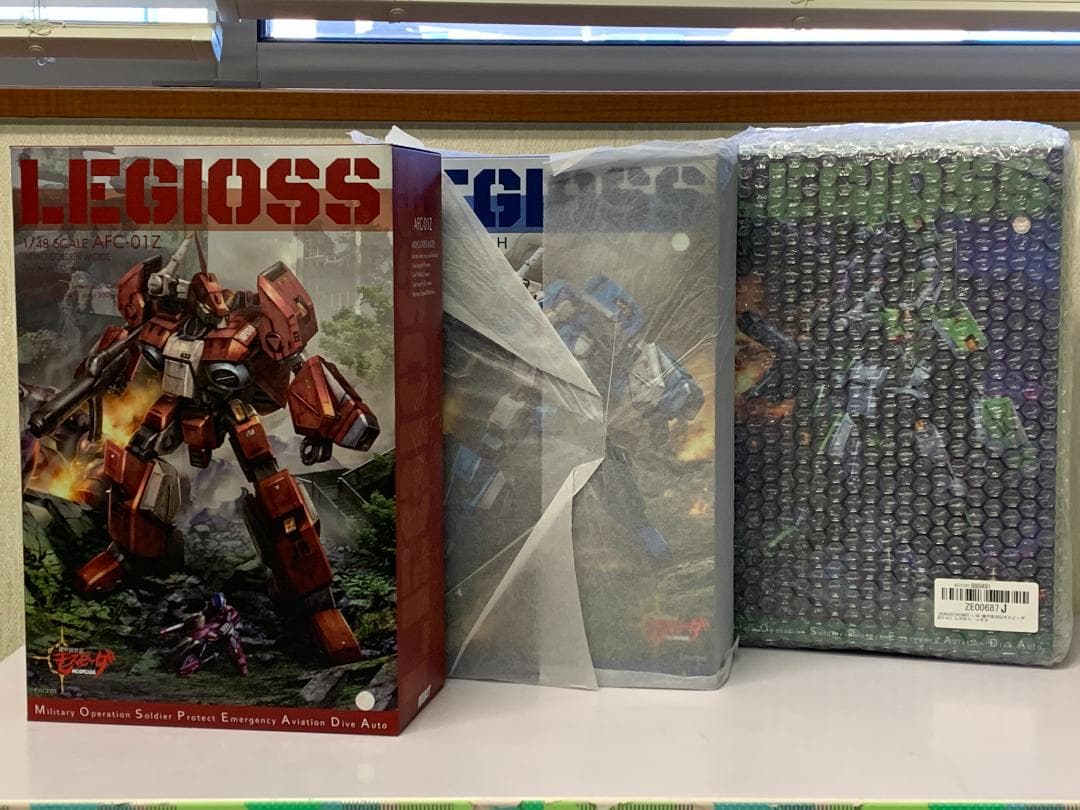 RIOBOTモスピーダ① レギオスエータ ② レギオスイオタ ③レギオスぜータ 男は誰も】🦀🆚🏍️✈️千値練RIOBOT 機甲創世記モスピーダ 1/48 AFC