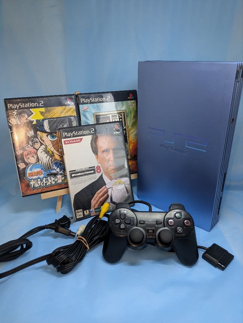 PlayStation 2 本体 SCPH-39000 アクアブルー - メルカリ