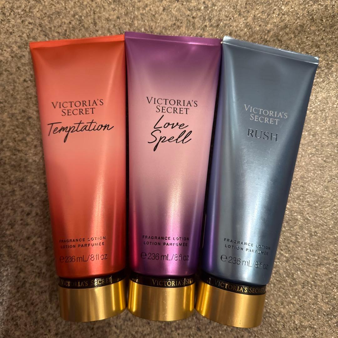 ビクトリアズシークレット ボディローション3本セット 新品未使用
