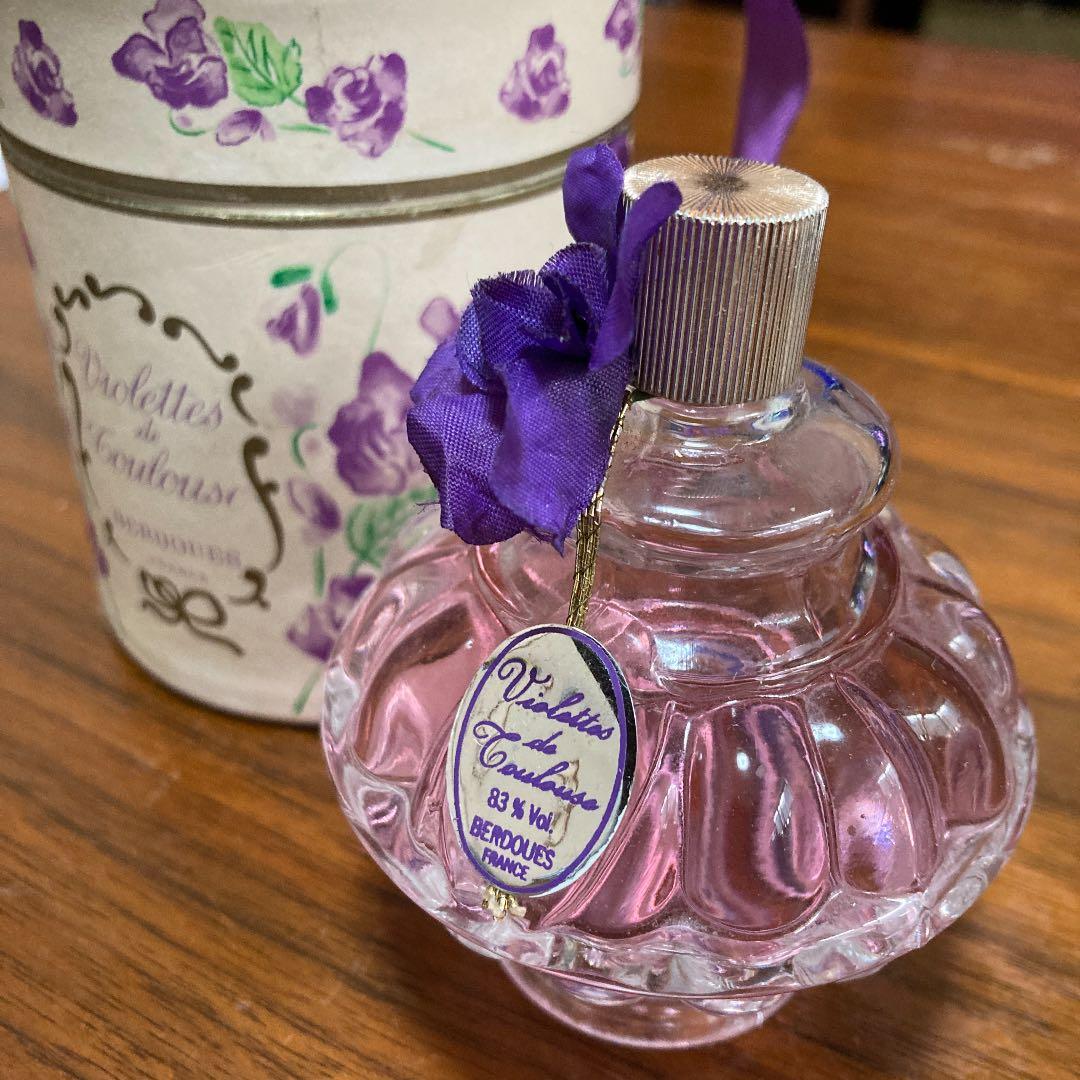 トゥールーズ スミレ 香水 ベルドゥ社 フランスアンティーク 香水瓶