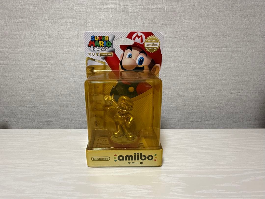 新品】Nintendo amiibo ゴールドマリオ - メルカリ