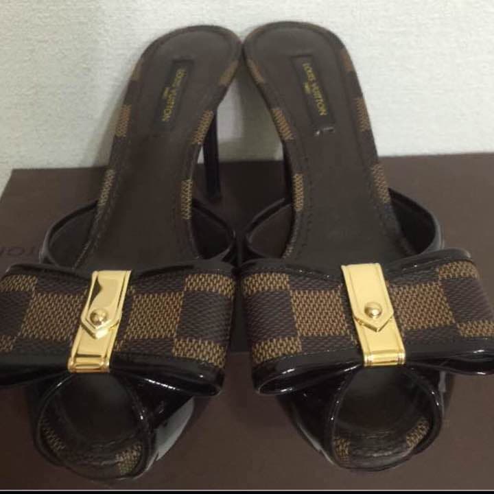 最終お値下げ！ルイヴィトン ミュール #36(22.5-23)。 org.jpg