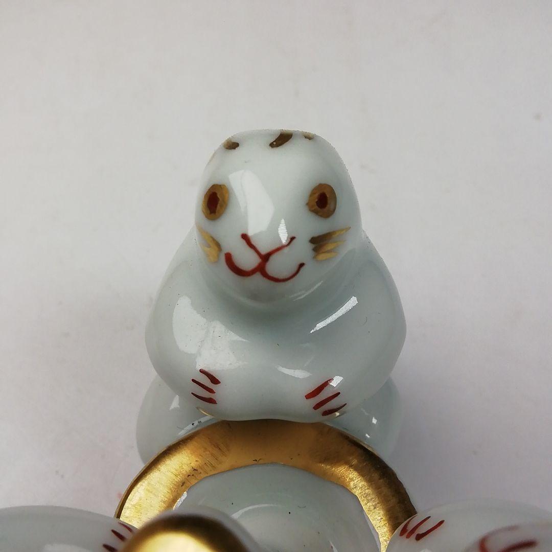 W49 蓋置 『三ツ兎 蓋置』『高野昭阿弥 造』 共箱 茶道具 - メルカリ