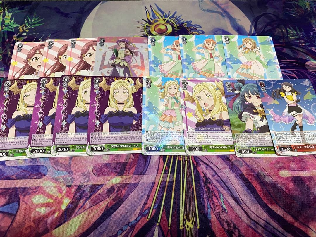 ヴァイスシュバルツ 幻日のヨハネ デッキ 扉宝 パーツ付き SR入り