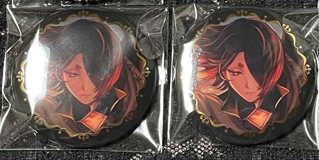 悪魔執事と黒い猫 ユーハン 缶バッジ - メルカリ