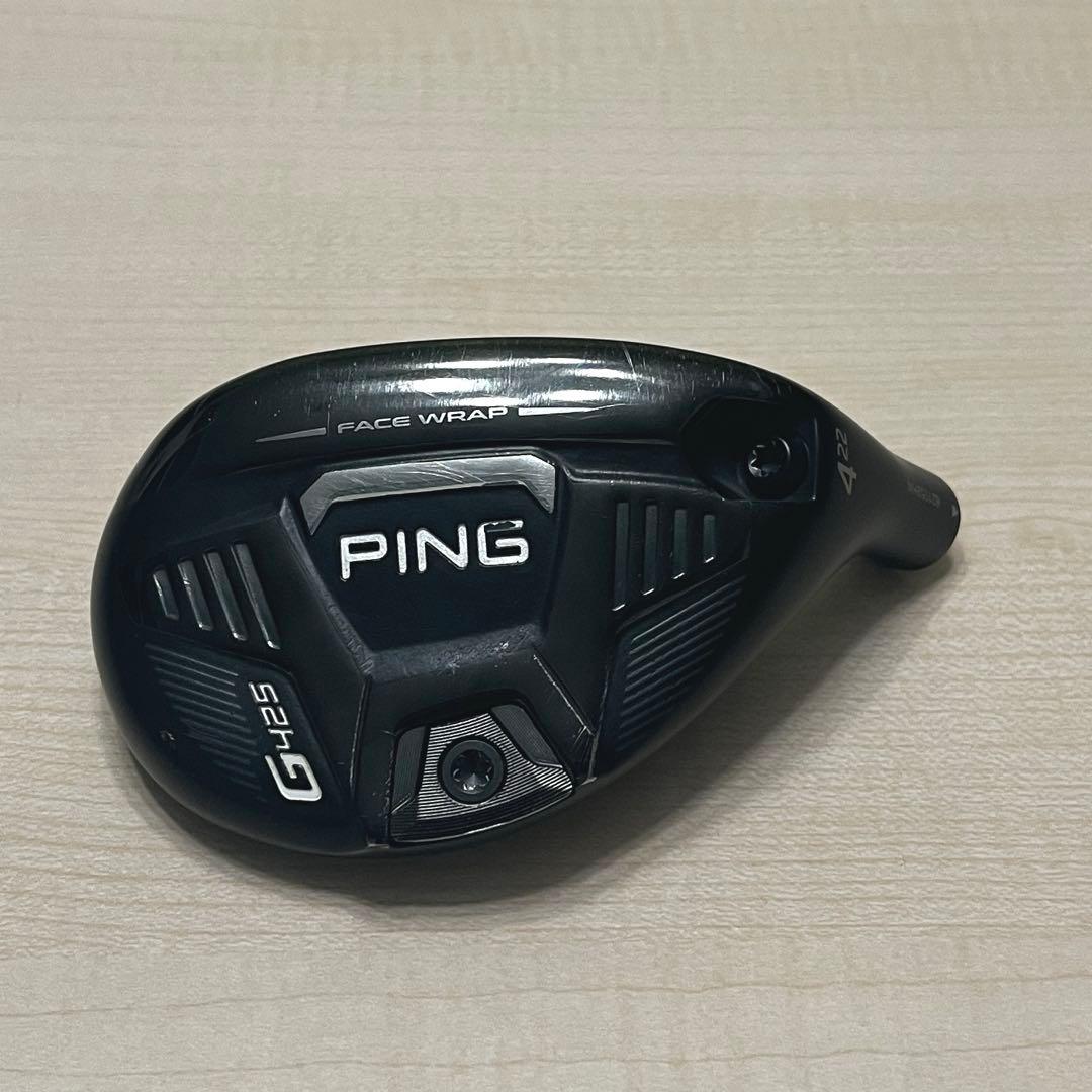 正規品】PING G425 ユーティリティ 4U 22° ヘッドのみ - メルカリ