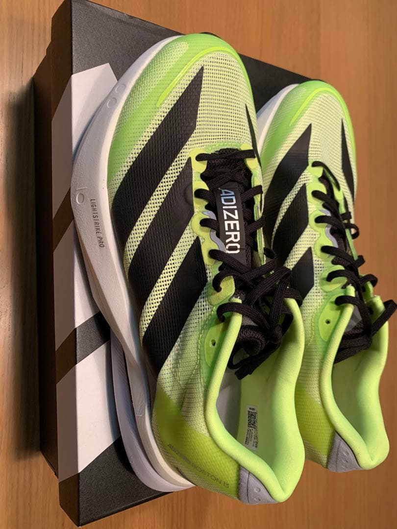 adizero ランニングシューズ ネオンイエロー/ブラック　26cm アディダス adidas メンズ ランニングシューズ Aero BOUNCE RC BW1559