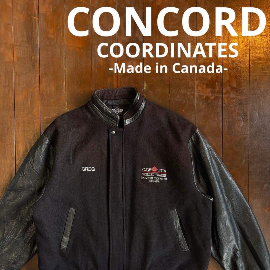 カナダ製！！【CONCORD コンコルド】スタジャン ダイムラー