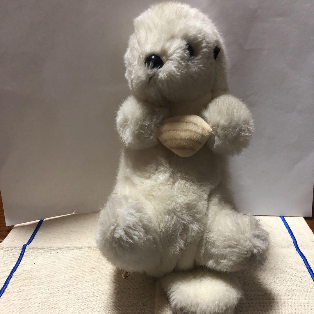 昭和レトロ たけのこ joyful mates 初期 ラッコ ぬいぐるみ 中古品