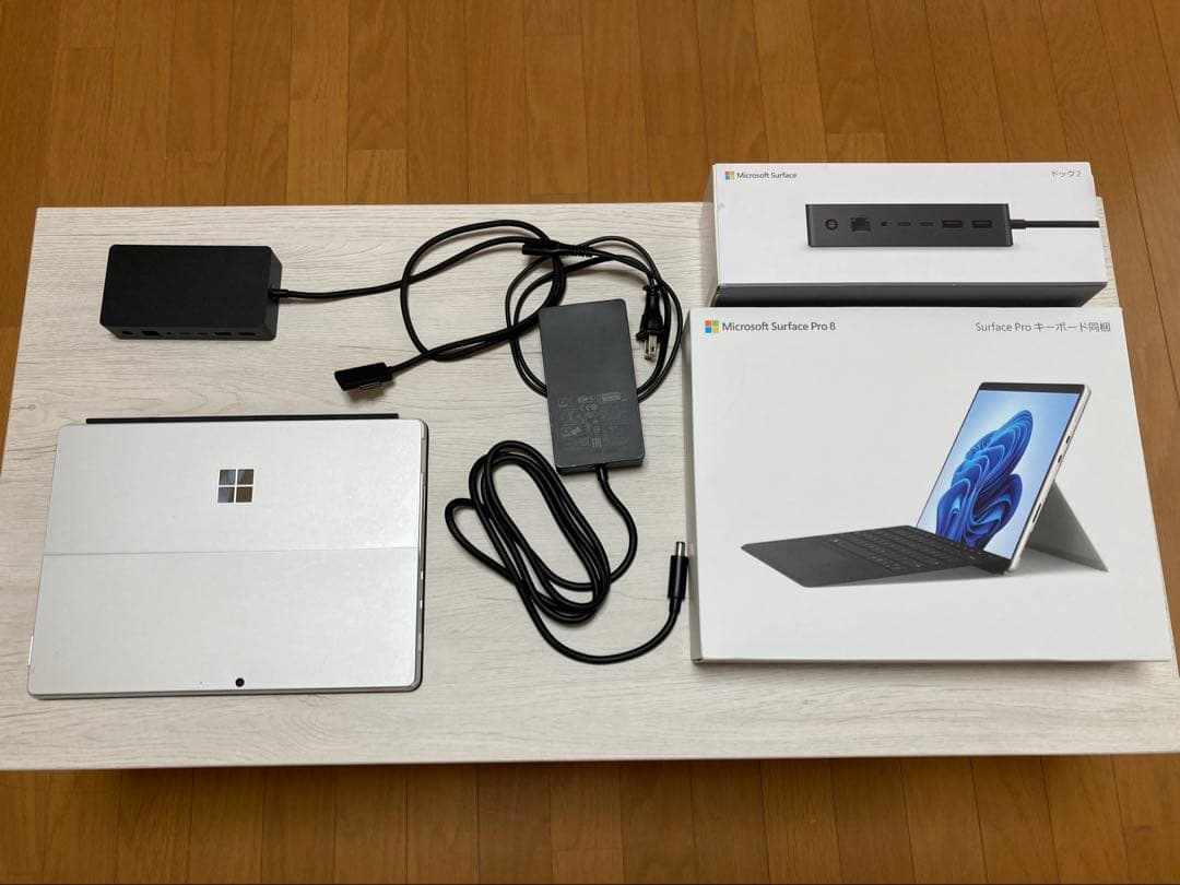 Surface Pro8キーボード同梱 Office2021H&B ドック2付き