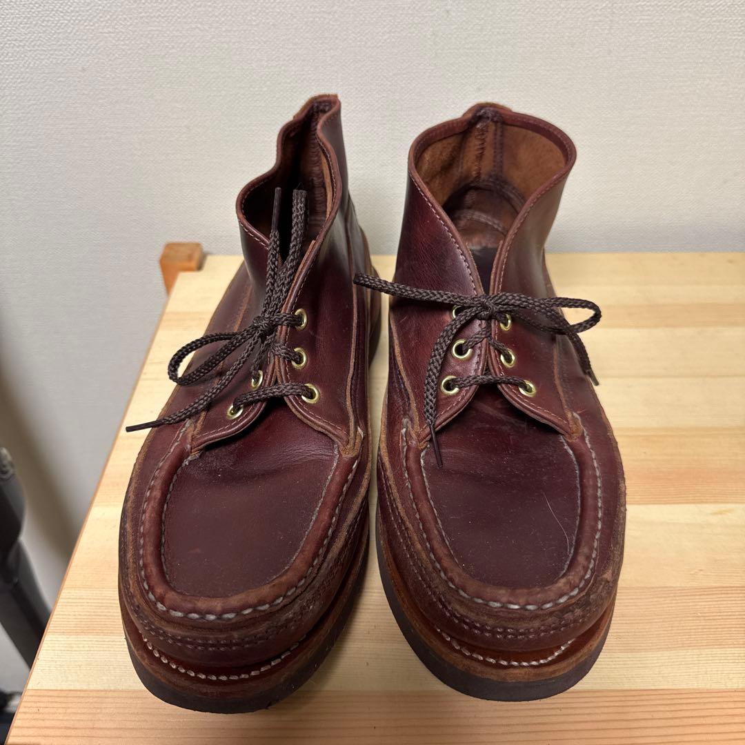 Russell Moccasin 946 D44 ブラウン ワークブーツ Russell Moccasin 946 D44 ブラウン ワークブーツ - メルカリ