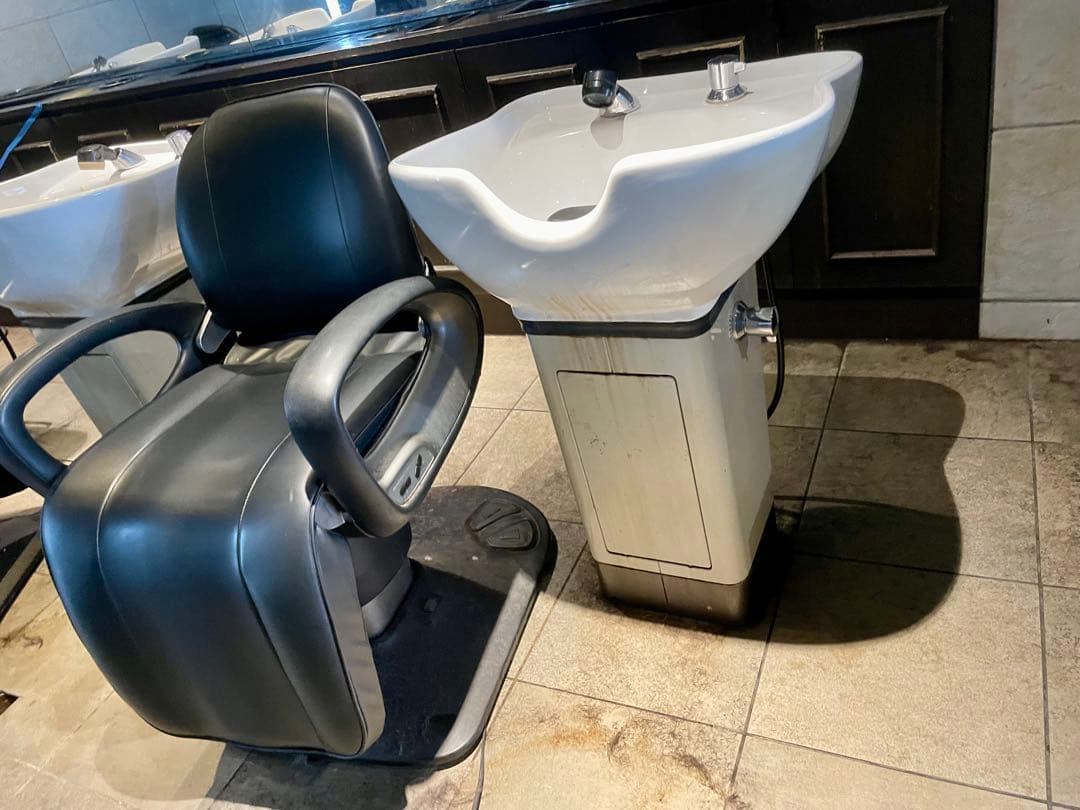 タキガワ RS-001 シャンプーチェアとTOTO シャンプー台 スタリオンⅡA 送料無料 滝川 シャンプーボール スタリオン2A スタンド式