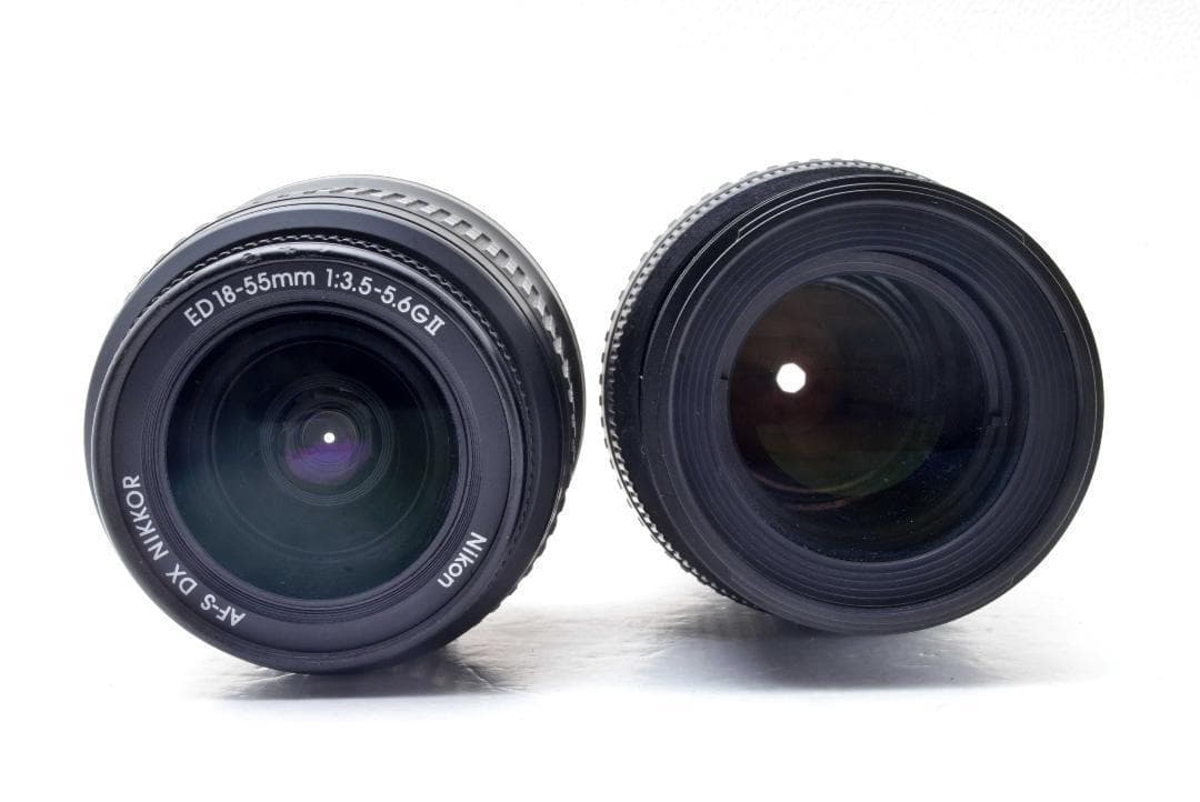 Nikon D40X ダブルレンズセット 初心者 一眼レフ安心 連写性能搭載