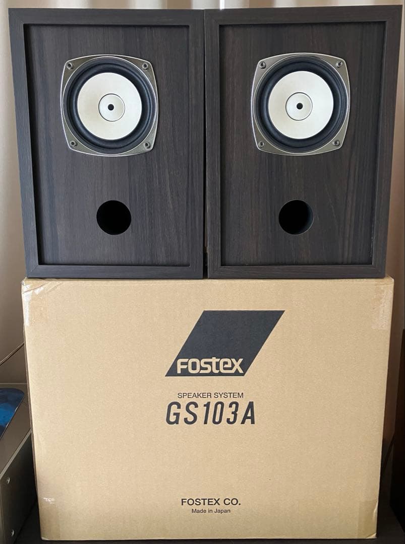 限定生産品Fostex ブックシェルフ スピーカーシステム GS103A ペア フォステクス、「伝統的デザイン」のブックシェルフスピーカ - AV Watch