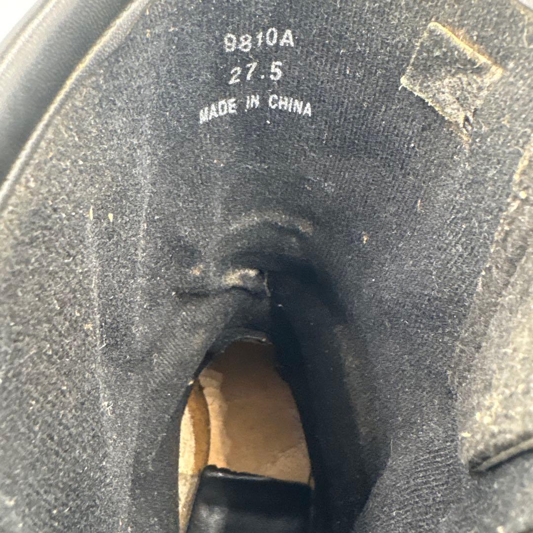 ゴッドアンドブレス エンジニアブーツ【27.5cm】ブラック スチールトゥ