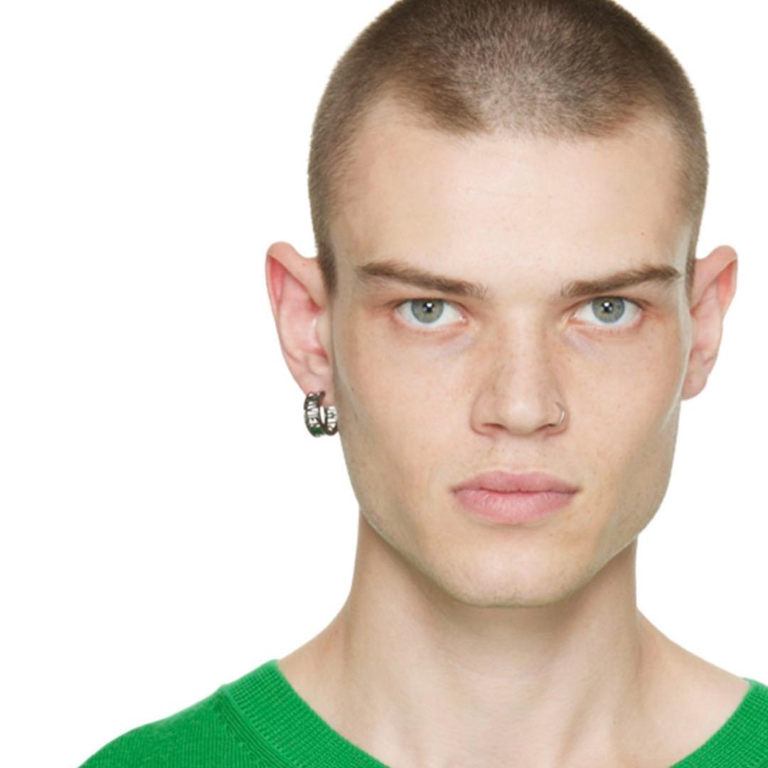 Vivienne Westwood ブラックフープピアス Vivienne Westwood（ヴィヴィアンウエストウッド） フープピアス BOBBY