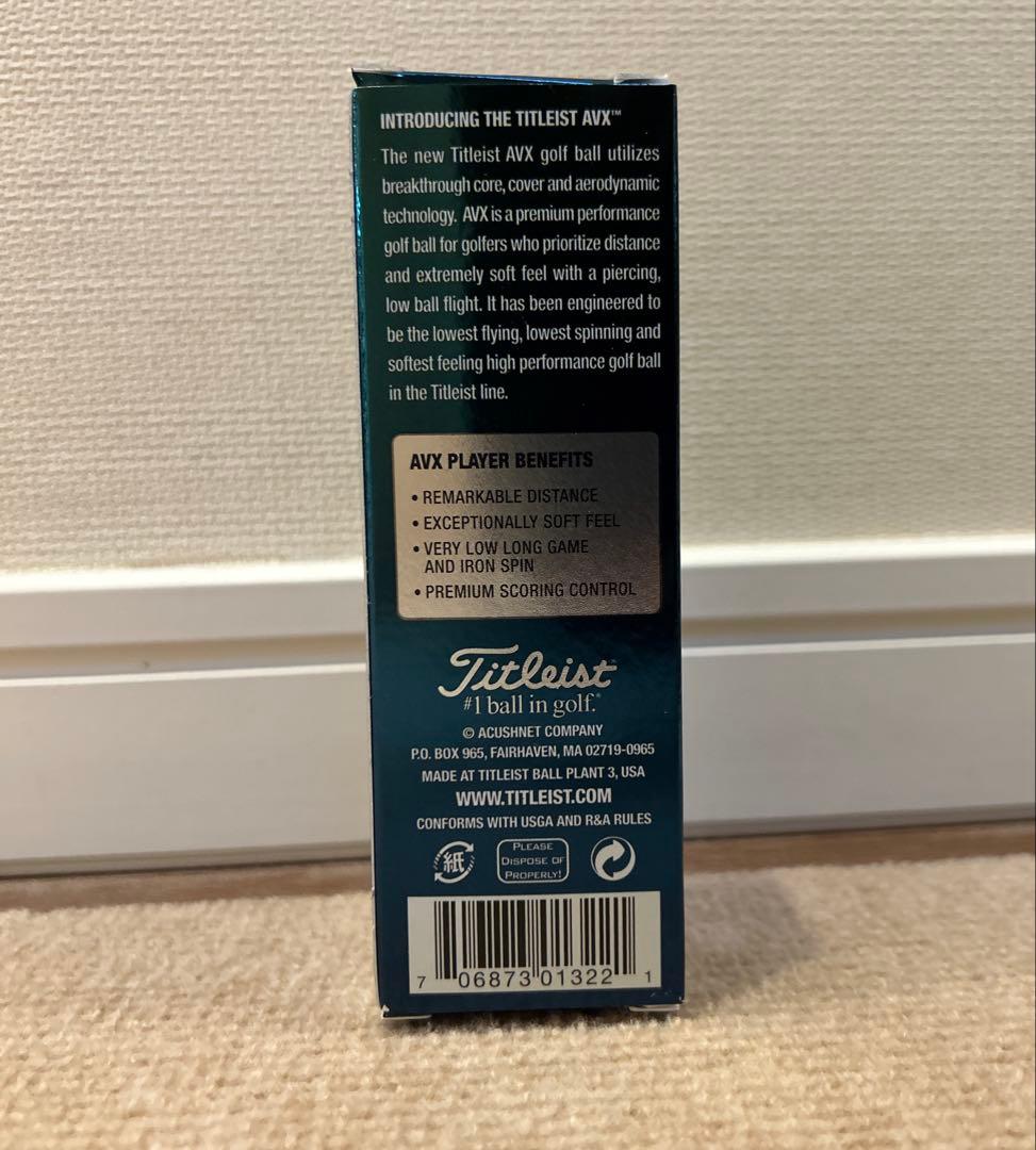 Titleist AVX ゴルフボール Hawaiiデザイン 3個1セット - メルカリ