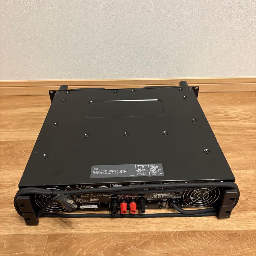 動作品 Panasonic RAMSA WP-9150 パワーアンプ - メルカリ