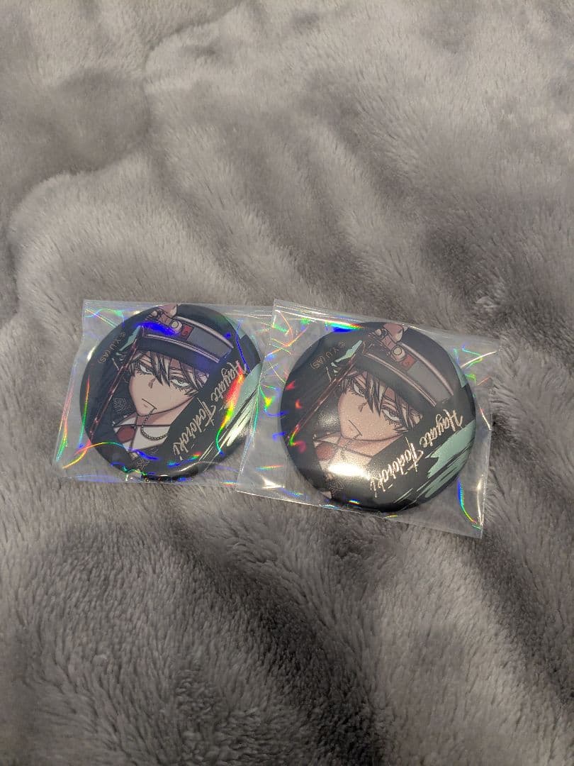 桃源暗鬼 マンガ展 原作 メタリック 缶バッジ 等々力颯 セット - メルカリ