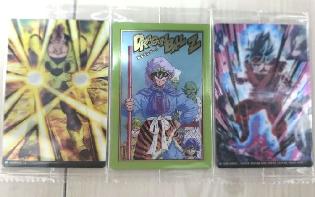 ドラゴンボールカード3枚セット売り - メルカリ