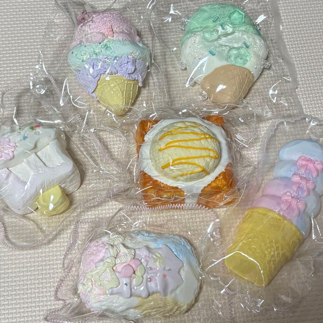 食べ物系スクイーズ かわいい食べ物モチフィジェットスクイーズ卸売スクイーズベーキング