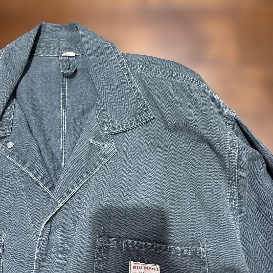 60s BIG MAC ツナギ ヘリンボーン HBT オールインワン ビンテージ