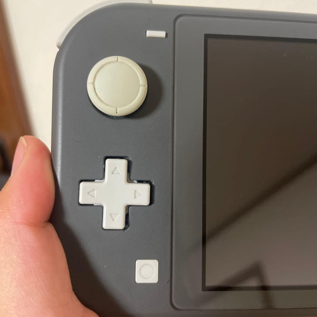 Nintendo Switch Lite グレー 本体 ジャンク品 - メルカリ