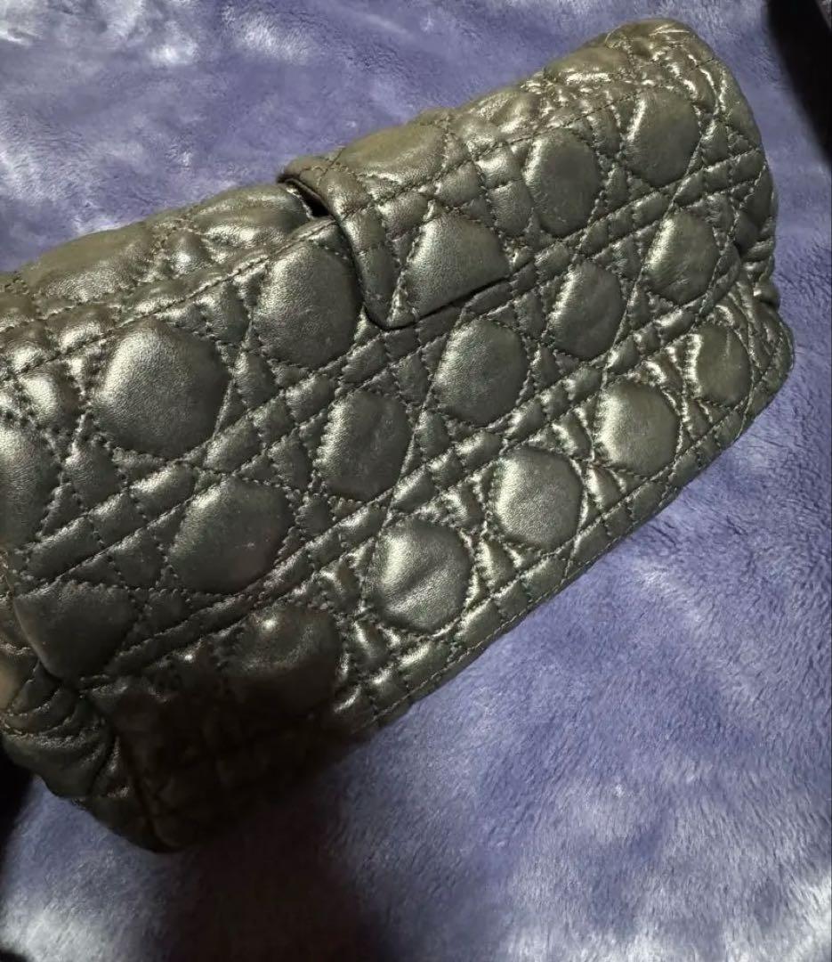 レディディオール ワンショルダー ニューロック カナージュ ラムレザー