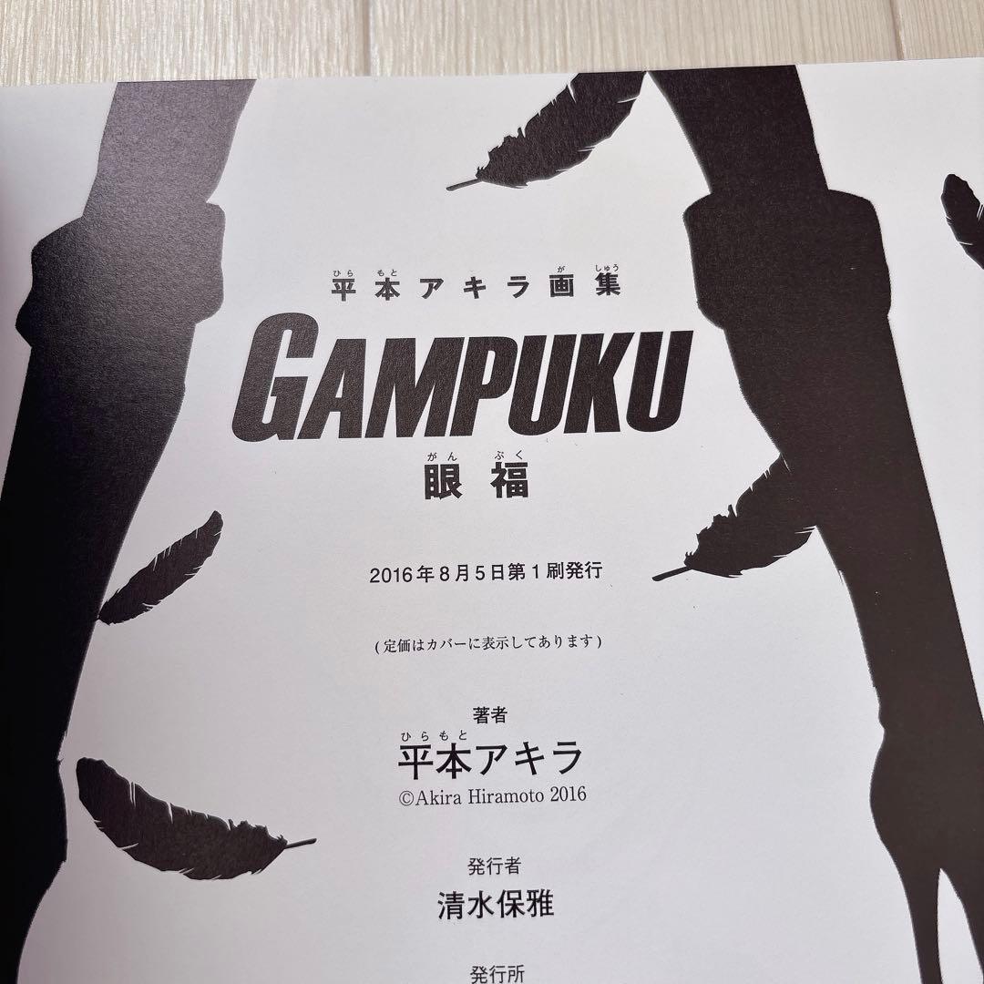 き*ん様 平本アキラ画集 眼福 GAMPUKU