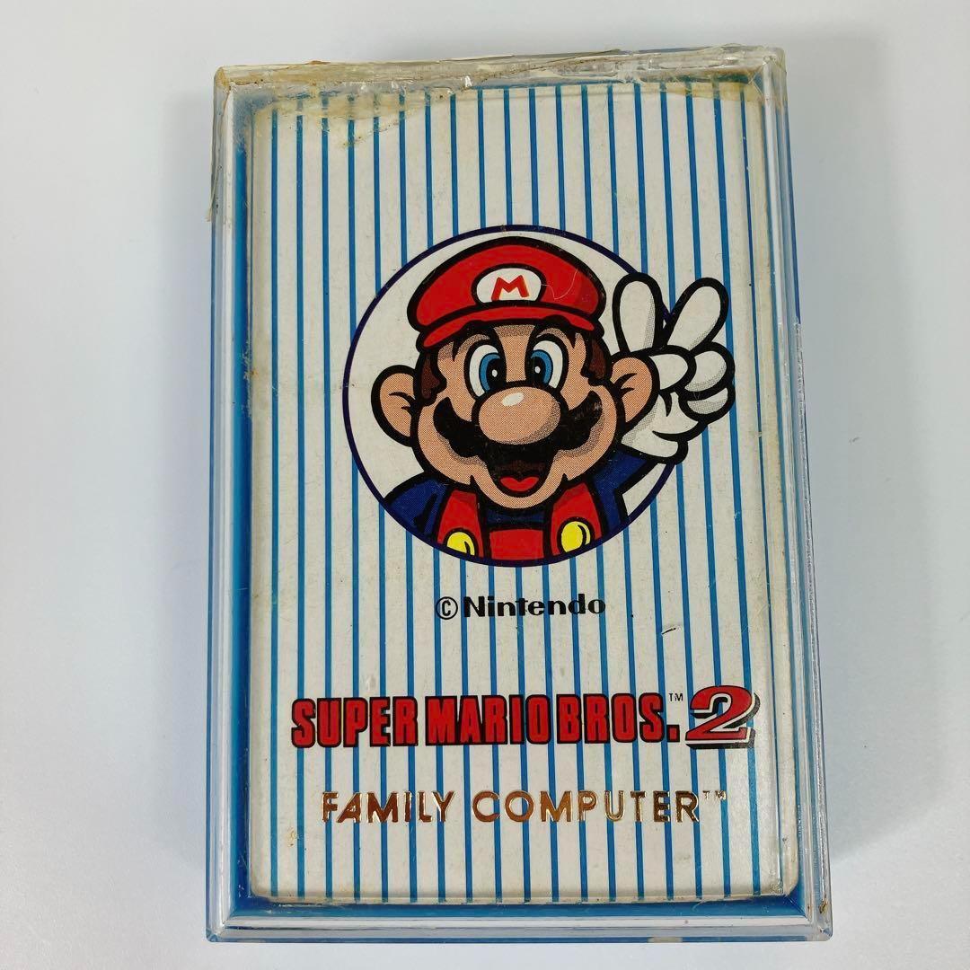 スーパーマリオブラザーズ2 トランプ 任天堂 80年代 ファミリー