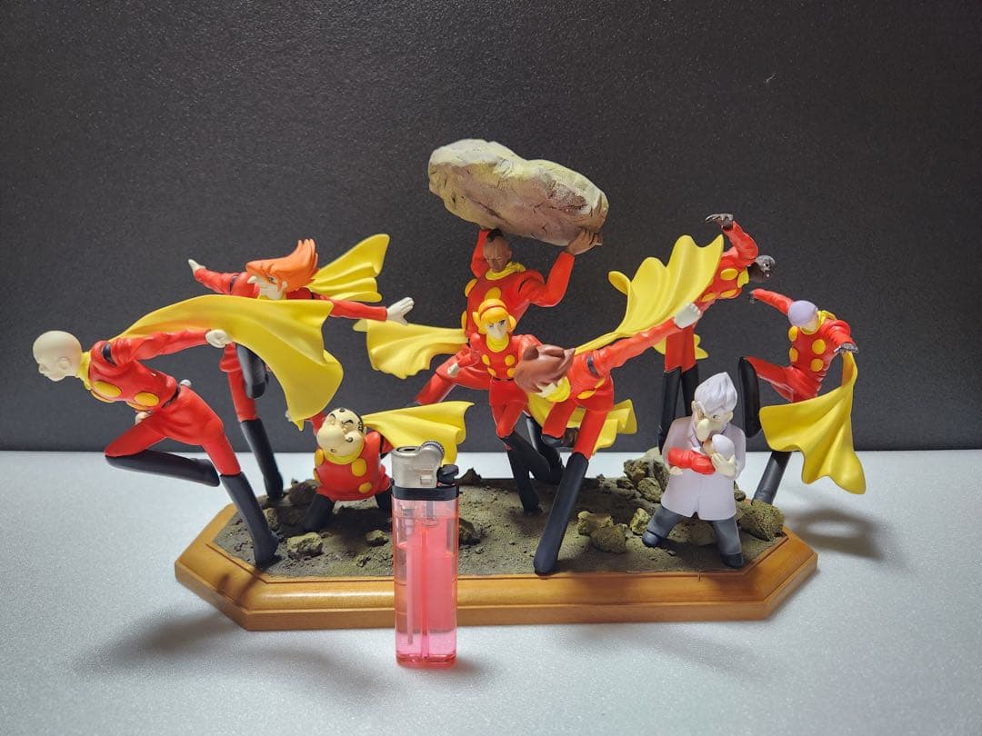 遂に出品！究極のプロ完成品No3 】サイボーグ009全員集合 レジンキット