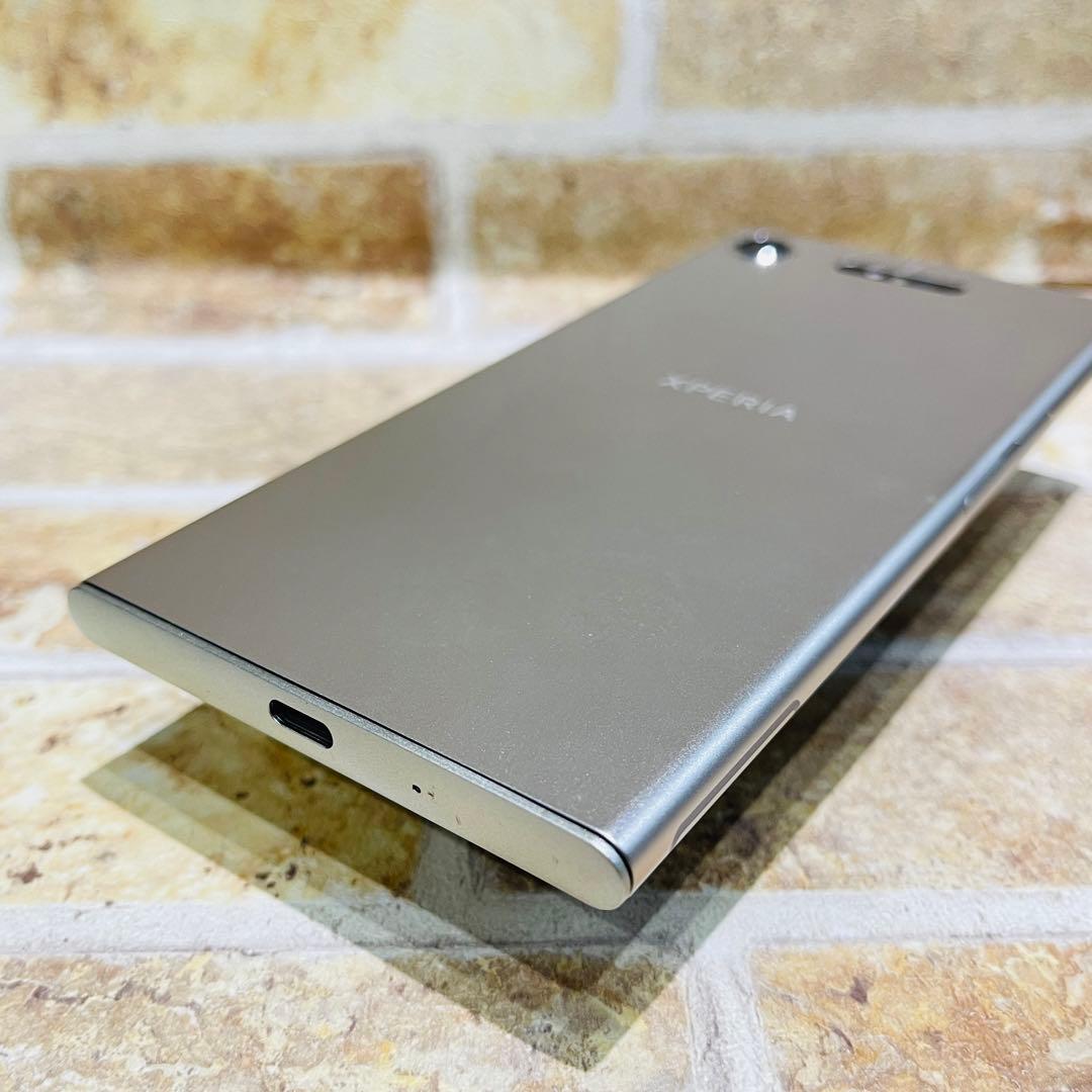 SIMフリー Xperia XZ1 64GB ウォームシルバー 電池良好 - メルカリ