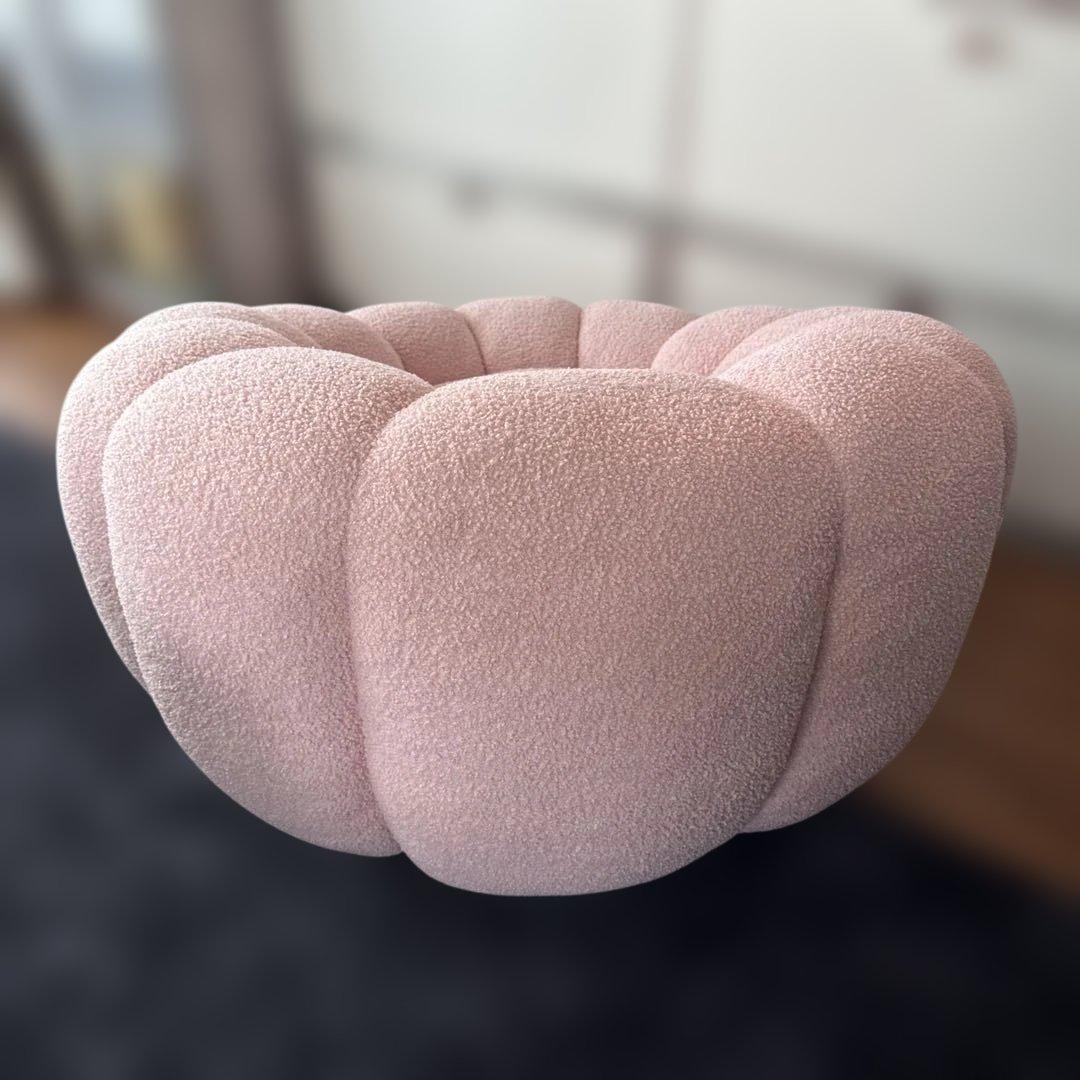 れ*7様 ☆美品☆ 1人掛けカボチャソファパンプキンソファ 回転式