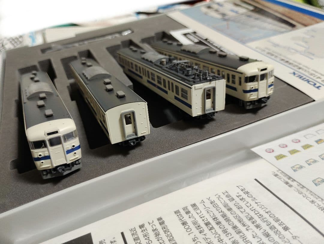 TOMIX 92581 JR 415系近郊電車 九州色セット 補足説明書あり TOMIX 415-100系近郊電車（九州色） 試運転（トミックス 92581） - N