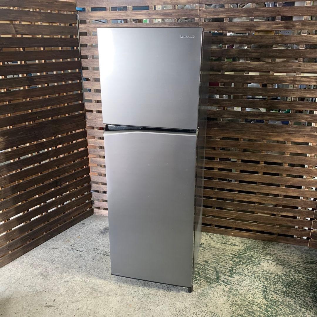 J076\" Panasonic 2ドア 248L 冷蔵庫 NR-B252T-H PANASONIC NR-B252T-H ダークグレー [冷蔵庫 (248L・右開き)] | 激安の