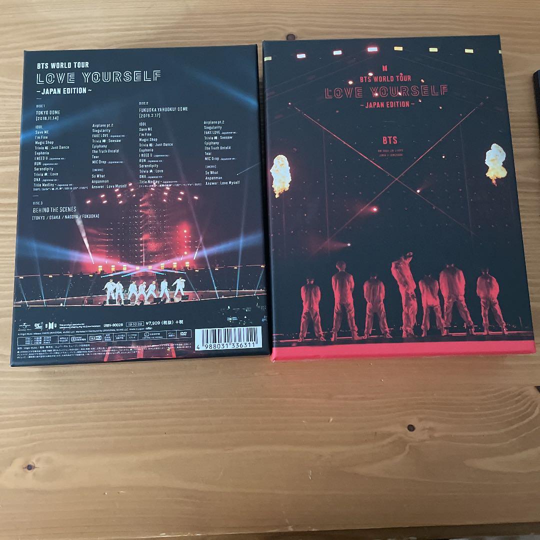 BTS/BTS WORLD TOUR LOVE YOURSELF～JAPAN … BTS WORLD TOUR LOVE YOURSELF SPEAK Japan edition Blu-ray Photobook