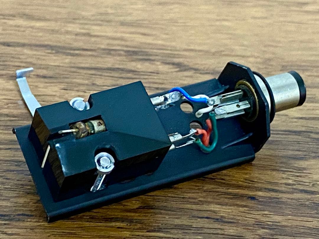 希少！初期 艶ありDENON DL-103 MCカートリッジ グレースシェル付