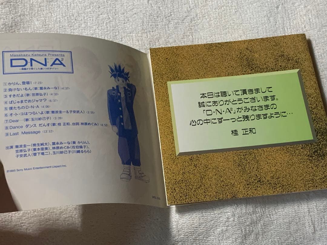 桂正和プレゼンツ　D.N.A2〜何処かで失くしたアイツ〜　中古CD