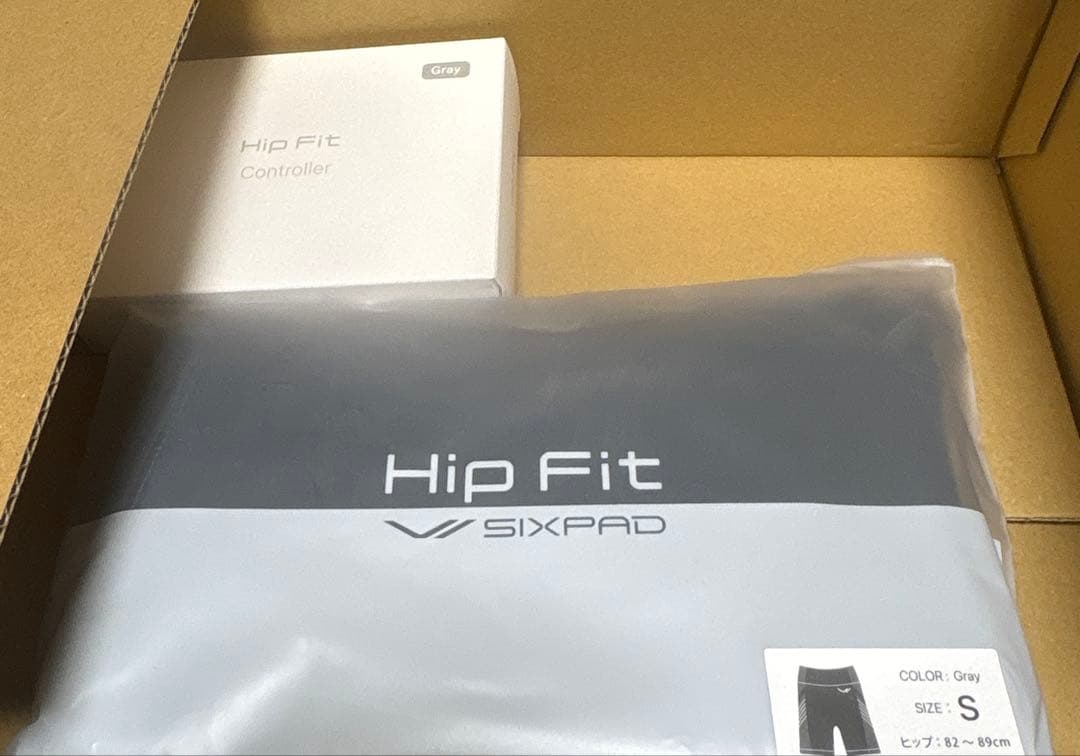 シックスパッド　Hip Fit Sサイズグレー MTG シックスパッド ヒップフィット LL SIXPAD Hip Fit LL グレー SE
