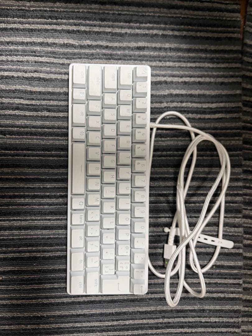 ホワイト 有線 コンパクトキーボード 楽天市場】【楽天1位受賞】キーボード 有線 USB A 日本語配列(JIS) 白