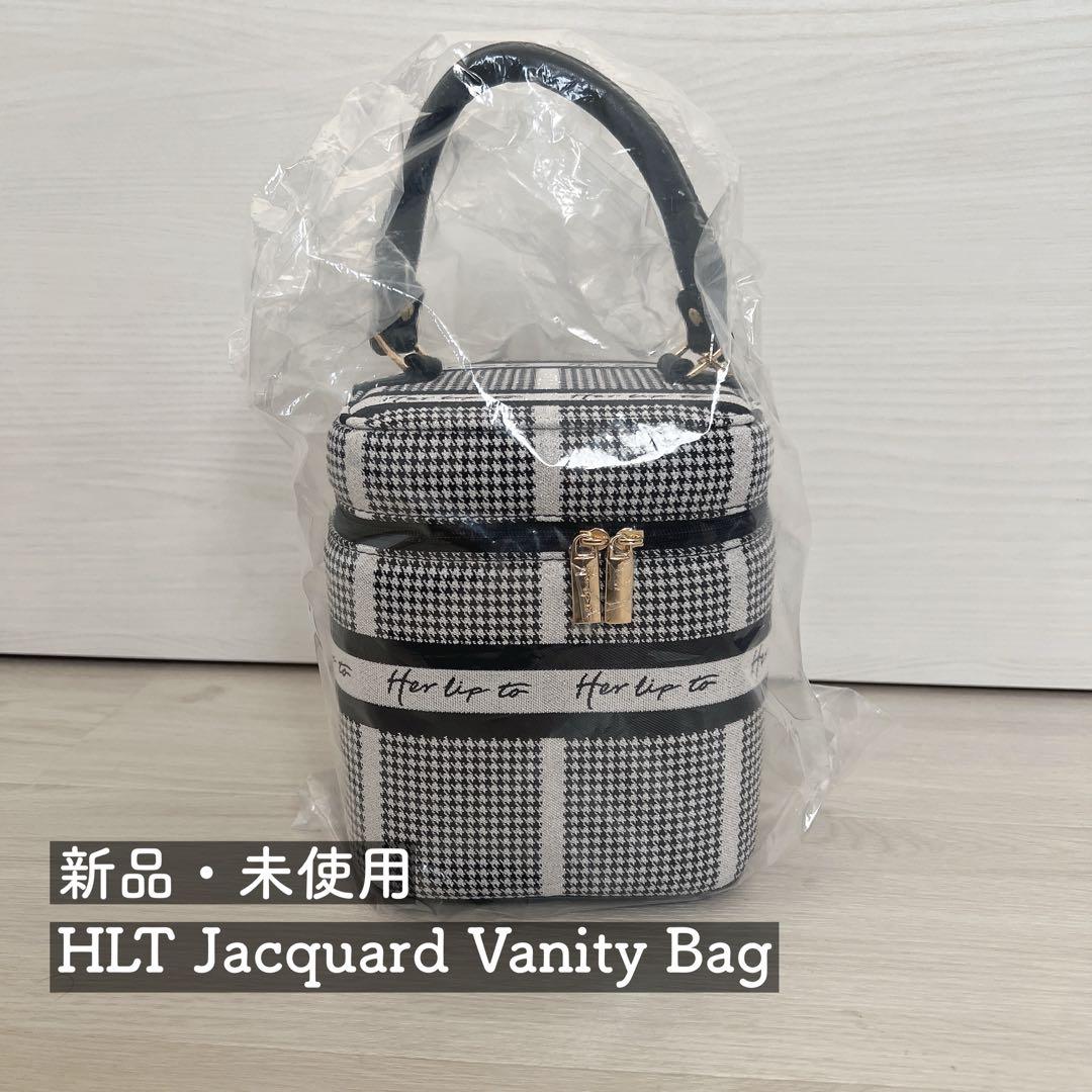 バッグ HLT Jacquard Vanity Bag - silver / F Her lip to - HLT Jacquard Vanity Bag herlipto バニティバッグの通販