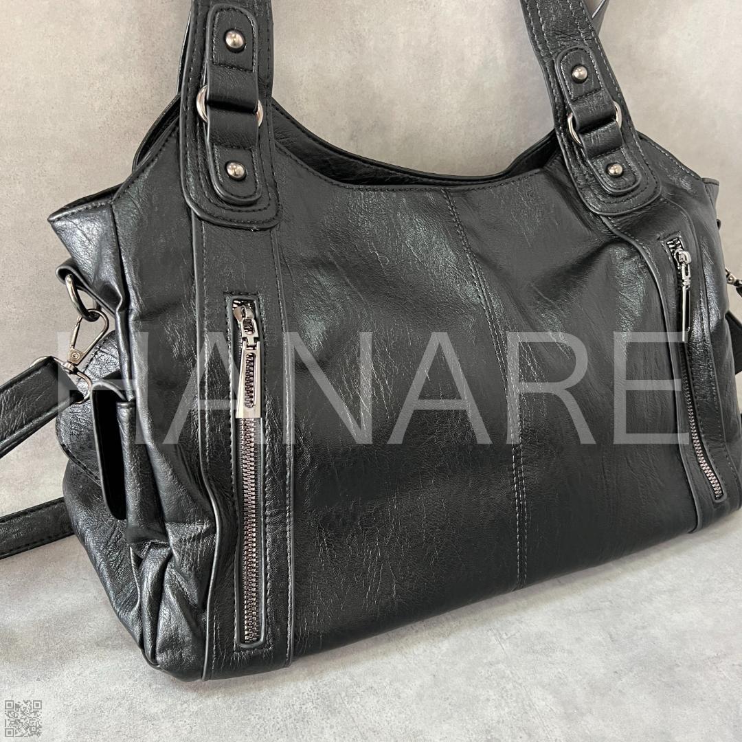 Y2k leather bag grunge punk LUVCODE xu - メルカリ