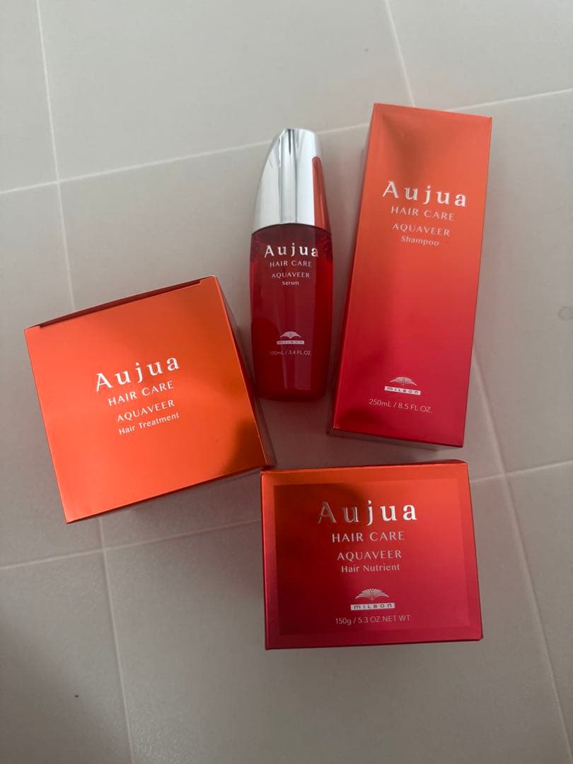 オージュア　アクアヴィア　セット Aujua 【正規品】 ミルボン オージュア アクアヴィア シャンプー