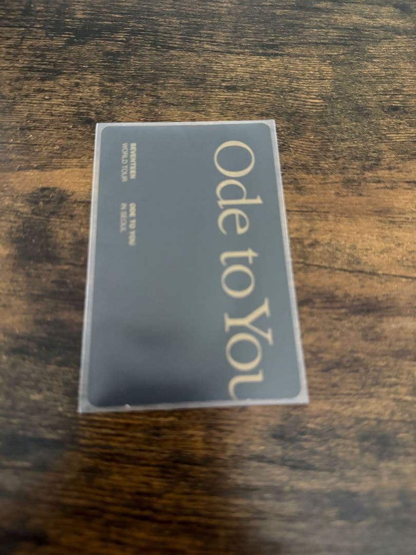 SEVENTEEN Ode to You DVD ジョンハン トレカ セブチ Ode to トレカ