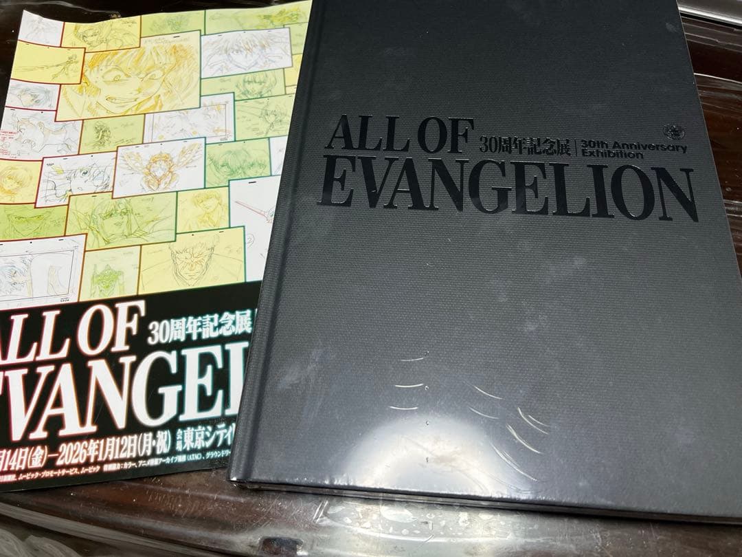 30周年記念展 ALL OF EVANGELION 公式図録 フライヤー - メルカリ