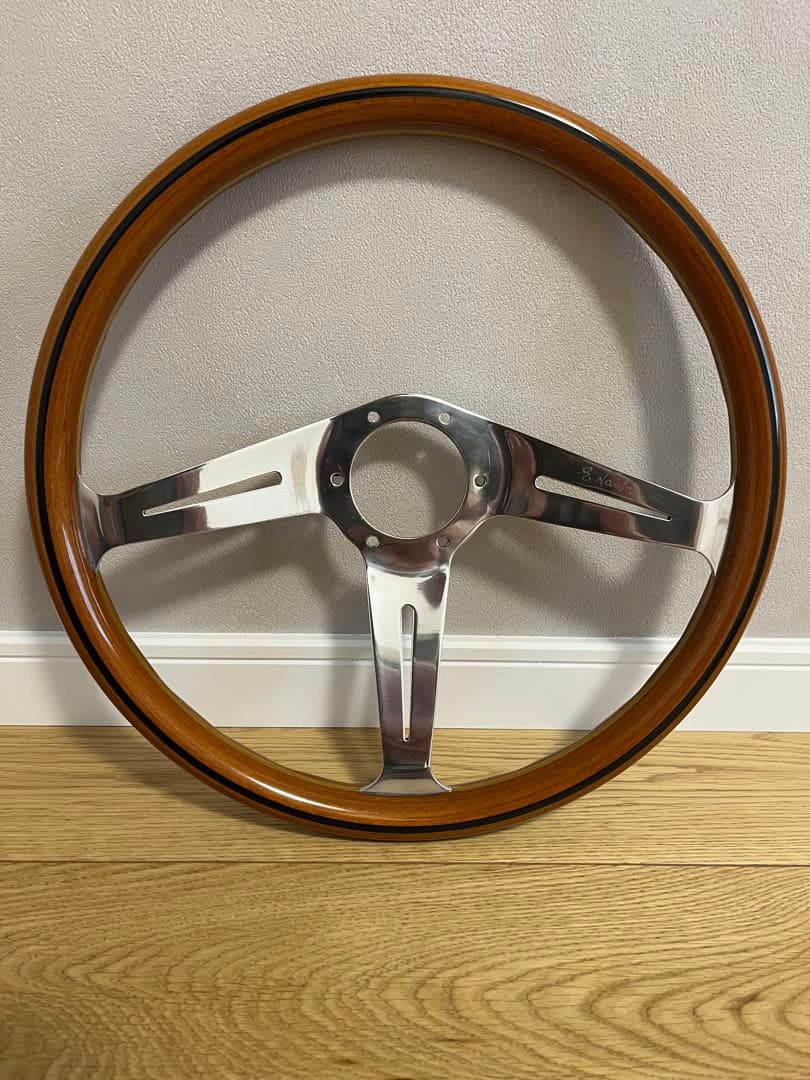 NARDI ナルディ 36φ サイドスポーク ハンドル ステアリング ウッド