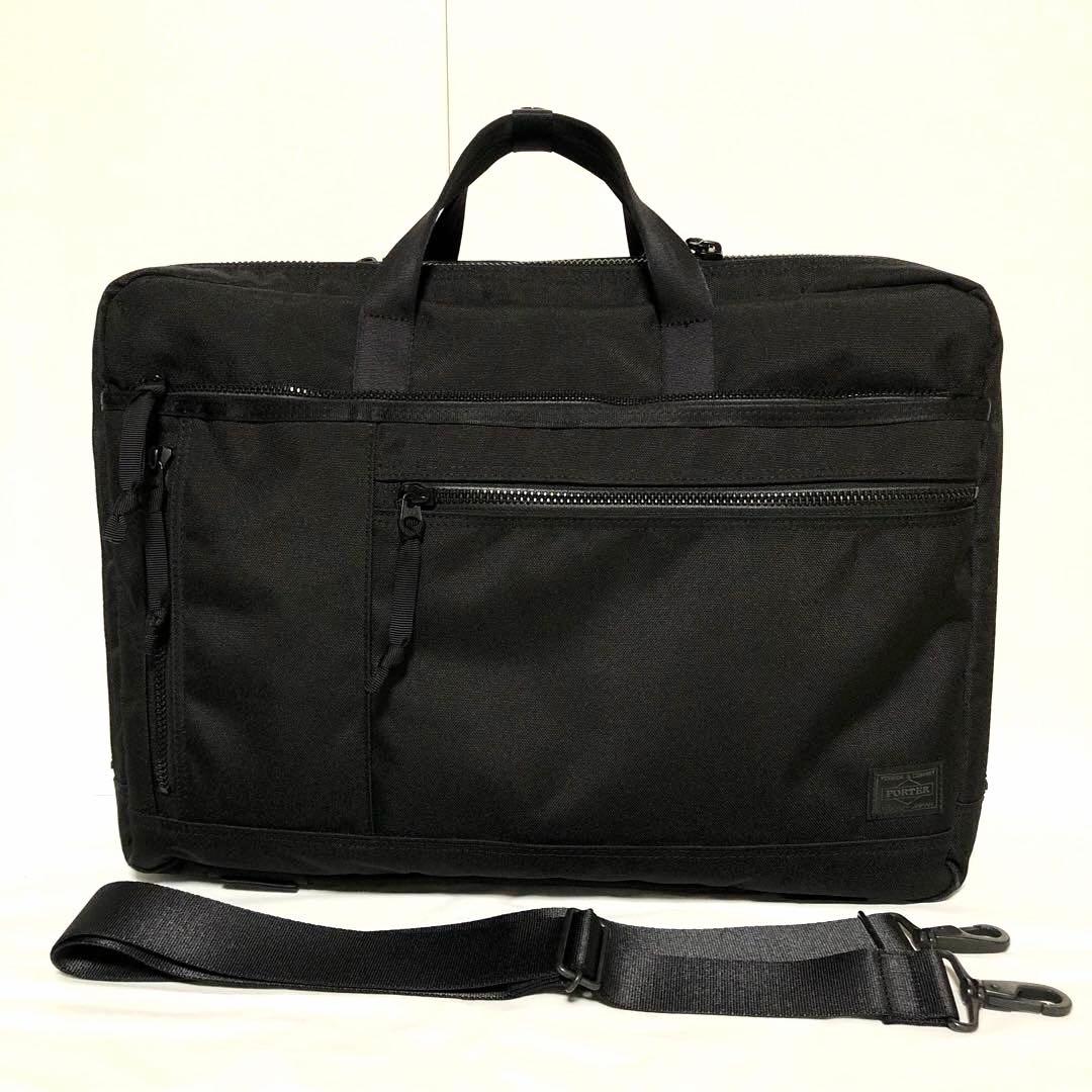 現行タグ✨未使用級 ポーターインタラクティブ ビジネスバッグ3way 2層大容量 INTERACTIVE（PORTER） ポーター インタラクティブ 3WAYブリーフケース