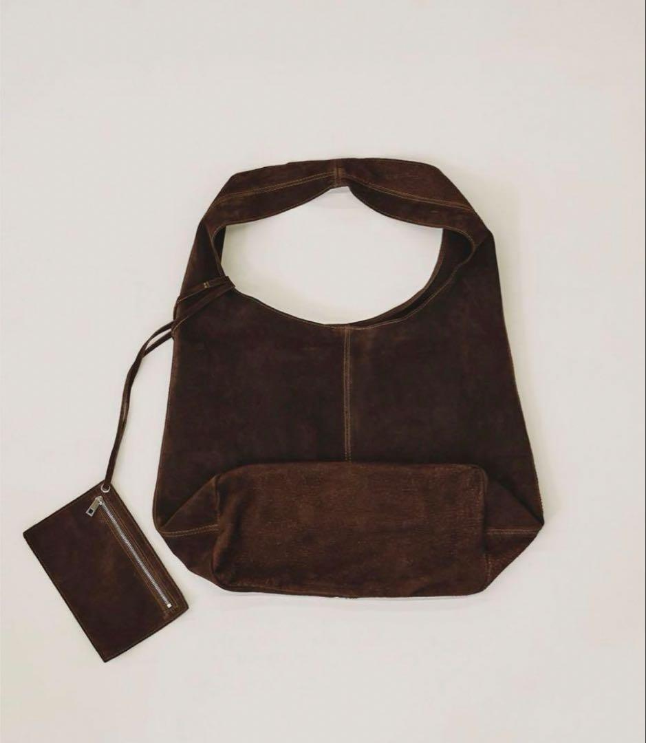 todayful Suede Leather Totebag - メルカリ