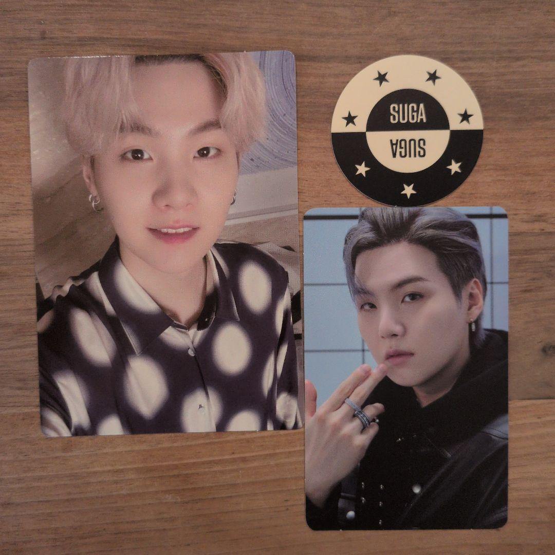 BTS SUGA トレカ2枚 オマケ付き - メルカリ